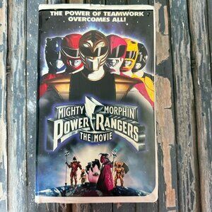 Mighty Morphin Power Rangers: The Movie (VHS, 1995) Clamshell